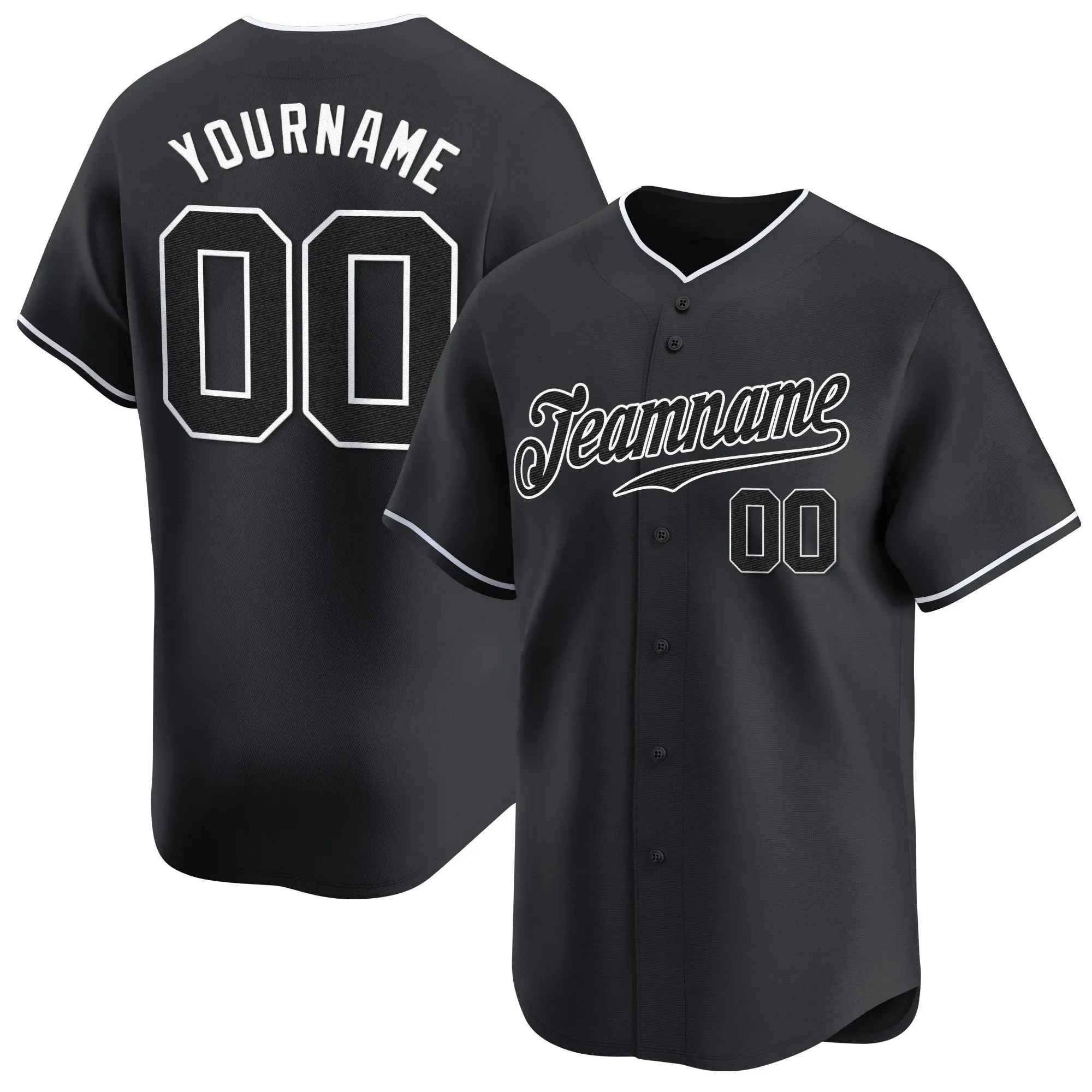 black black white custom baseball jersey j8kbv