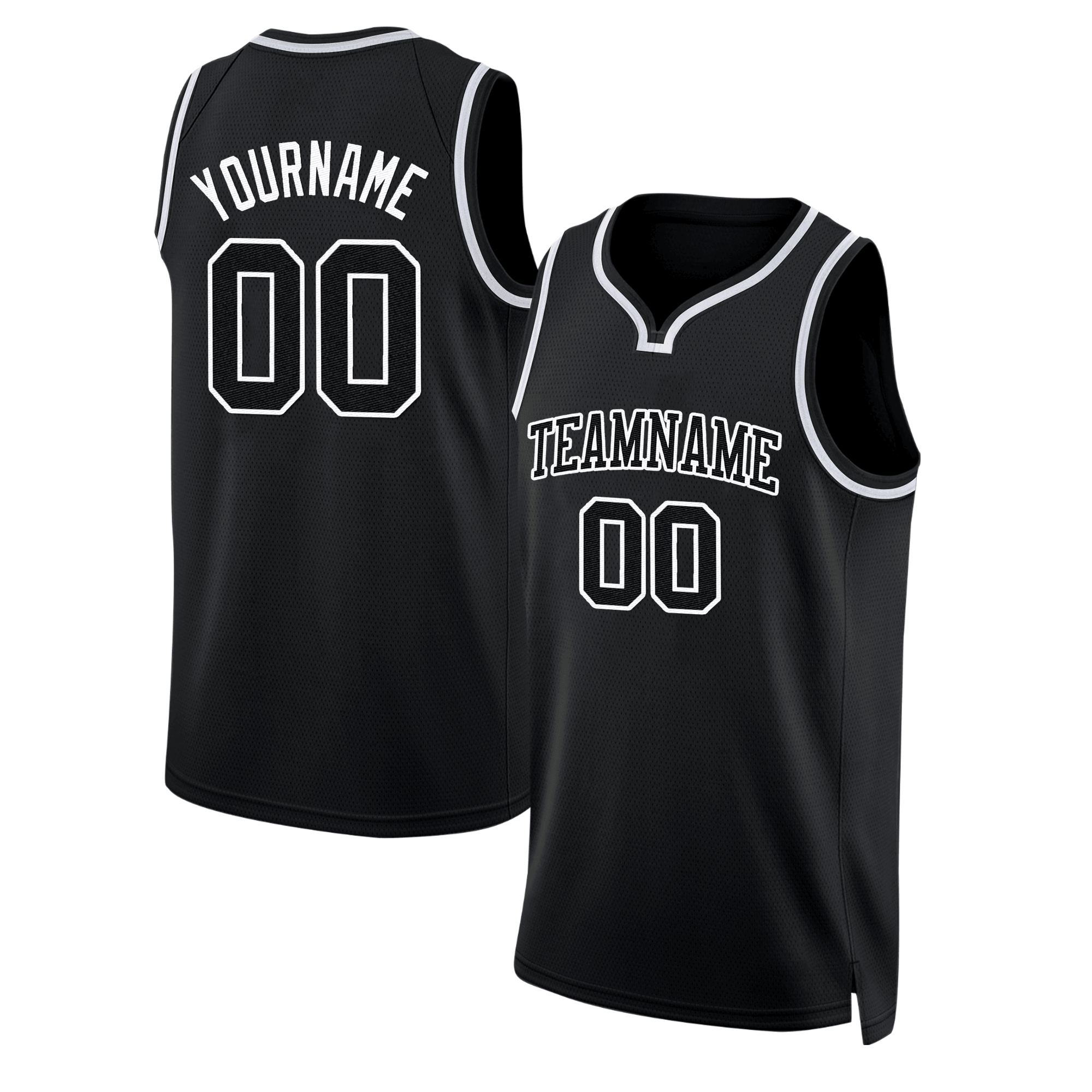 black black white throwback custom basketball jersey c8uh1