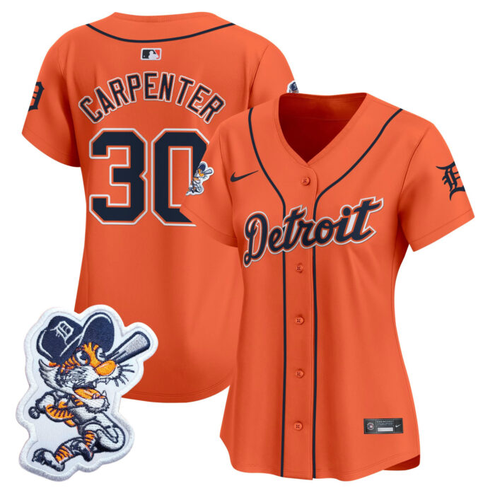 womens detroit tigers paws patch vapor premier limited jersey all stitched a6jbm