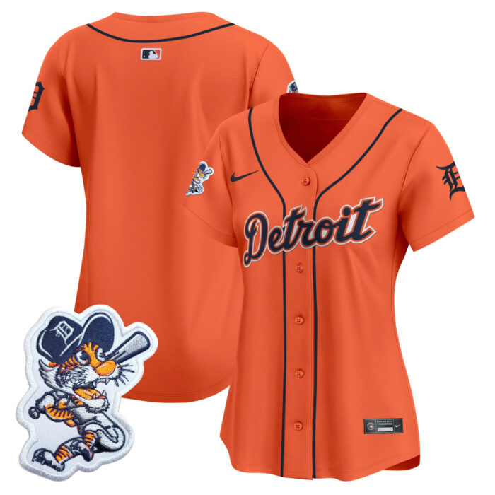 womens detroit tigers paws patch vapor premier limited jersey all stitched el0dj